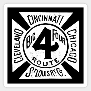 BIG FOUR ROUTE Sticker